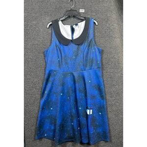 BBC Exclusive Torrid Doctor Who Galaxy Tardis Cosplay Dress Womens 1X (14/16)